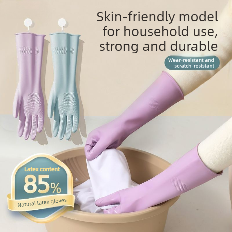 Rubber Glove Cleaning - Guantes para lavar platos de látex,