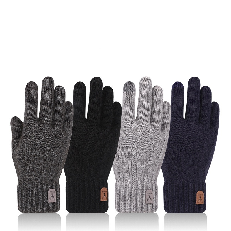 Wool Glove Lined - Guantes de lana cálidos de invierno