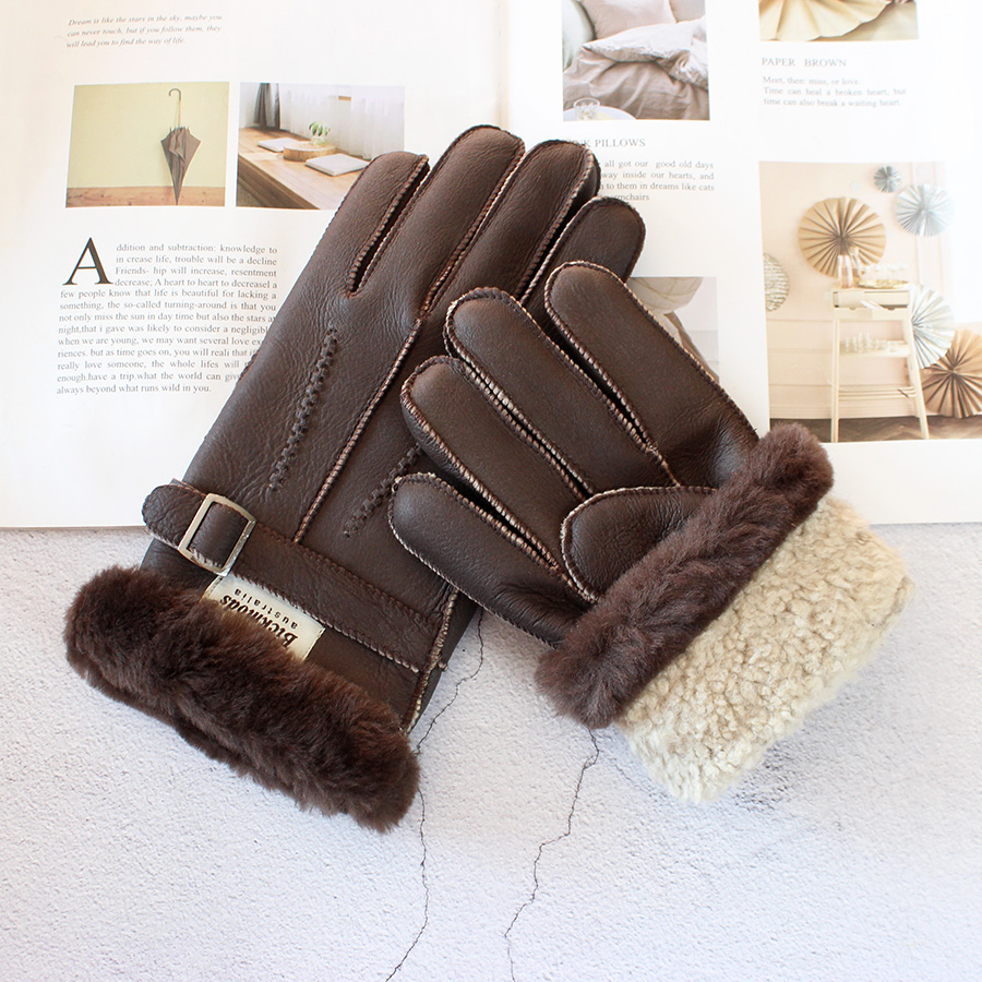 Guantes de piel de oveja para  - Leather Driving Glove reseña y precio