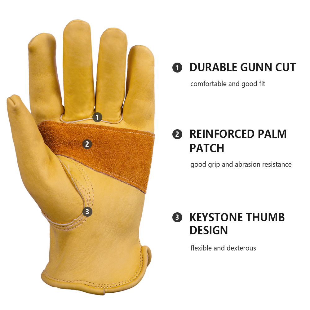 Guantes de Cuero para Hombre,  - Leather Driving Glove reseña y precio