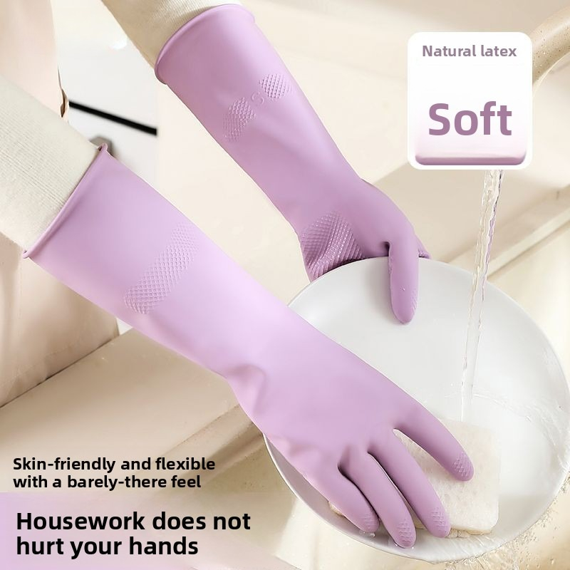 Guantes para lavar platos de l - Rubber Glove Cleaning reseña y precio