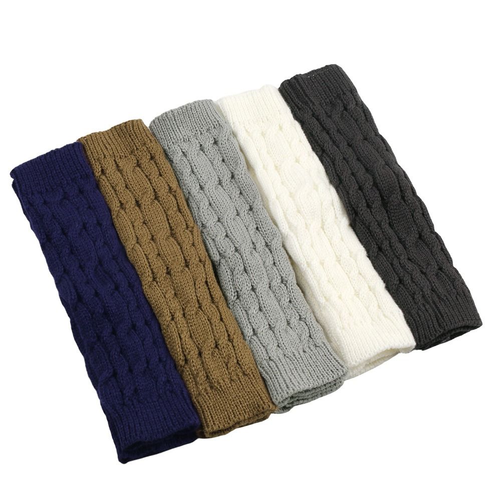 Guantes sin dedos para brazos, - Fingerless Glove Knit reseña y precio